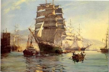 unknow artist Seascape, boats, ships and warships. 32 oil painting image